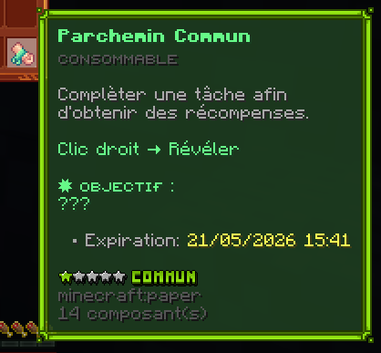 Parchemin commun