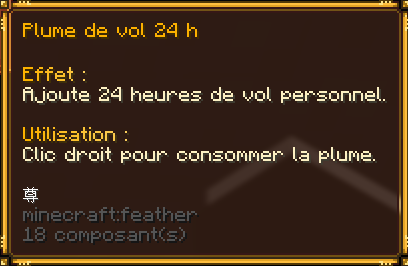 Plume de vol